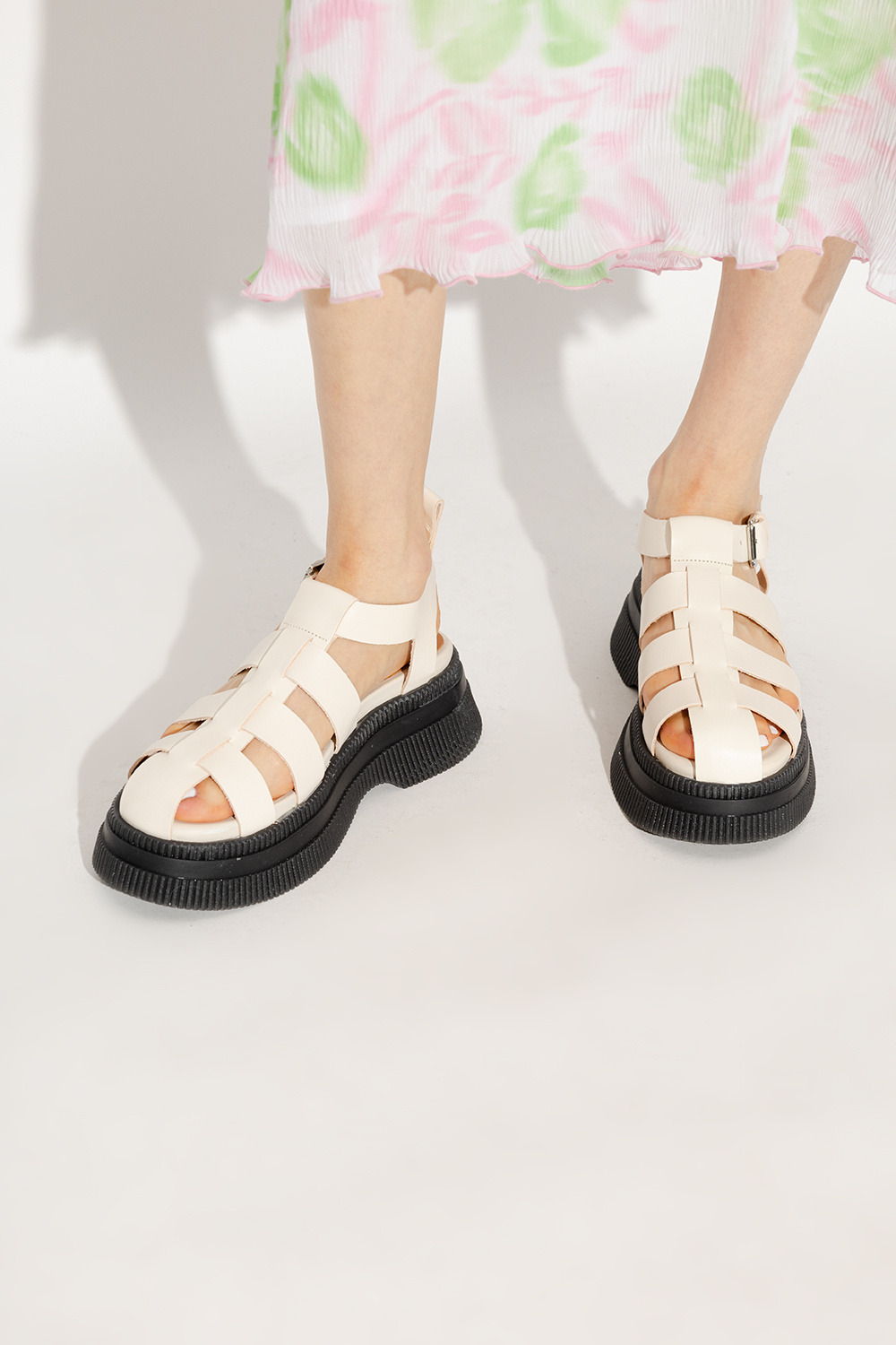 Ganni platform 2024 sandals